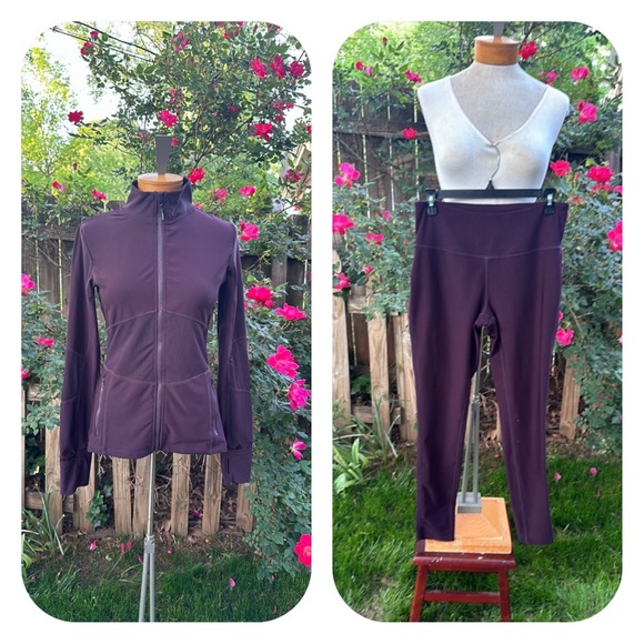 Mondetta Women’s Burgundy Track Suit - Picture 1 of 13